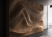 Настенная декоративная перегородка